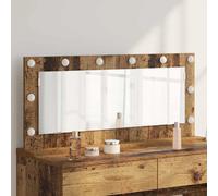 vidaXL Miroir de vanité Rectangulaire Bois ancien 100 x 45 x 18 cm