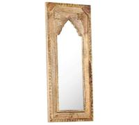 VIDAXL - Miroir Décor Miroir - 50x3x110 cm - bois de manguier massif 635373 Assemblage requis