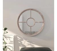 vidaXL Miroir Fer - Sable