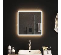 vidaXL Miroir de salle de bain à LED 50x50 cm