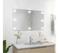 vidaXL Miroir LED sans cadre 100x60 cm