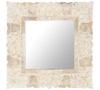 vidaXL Miroir mural Manguier 50 x 50 cm