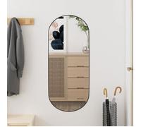 vidaXL Miroir mural 30x70 cm Verre Ovale 350455
