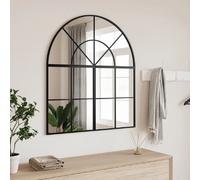 VIDAXL Miroir mural arche - Noir