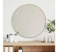 vidaXL Miroir mural argenté rond 40 cm
