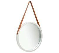vidaXL Miroir mural suspendu - 50 cm - Argenté