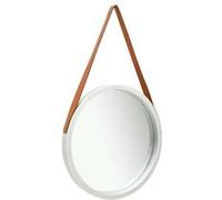 vidaXL Miroir mural suspendu - 50 cm - Argenté