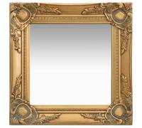 vidaXL Miroir mural baroque 40x40 cm