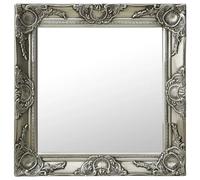 vidaXL Miroir mural baroque - Argenté