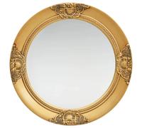vidaXL Miroir mural baroque Doré