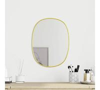 vidaXL Miroir mural Doré 40x30 cm