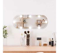 VidaXL Miroir mural LED ovale