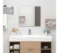 vidaXL Miroir mural 80x60 cm Verre