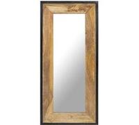 vidaXL Miroir 110x50 cm Bois de manguier massif 321631