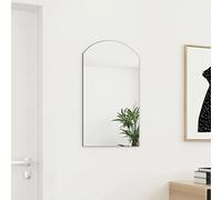 vidaXL Miroir Mural Miroir Suspendu Miroir de Décoration Miroir de Dressing Miroir d'Entrée Salon Salle de Séjour Maison Intérieur 70x40 cm Verre