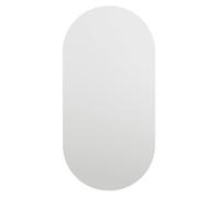 vidaXL Miroir Mural Miroir Suspendu Miroir de Décoration Miroir de Dressing Miroir d'Entrée Salon Salle de Séjour Maison Intérieur 80x40 cm Verre