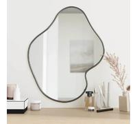 Vidaxl Miroir mural moderne - Noir