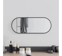 vidaXL Miroir mural - Noir