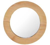 VIDAXL ¦ Miroir mural Rond Teck