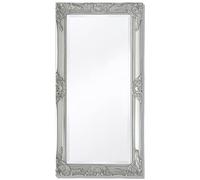 vidaXL Miroir Mural Style Baroque 100x50 cm Argenté