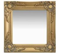 vidaXL Miroir mural baroque 40x40 cm