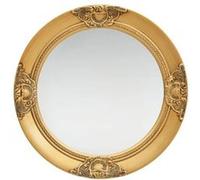 vidaXL Miroir mural style baroque 50 cm Doré