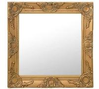 vidaXL Miroir mural style baroque 50x50 cm Doré