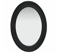 vidaXL Miroir Mural Style Baroque 50x70 cm Noir