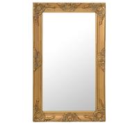 vidaXL Miroir baroque doré 50x80 cm