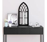 vidaXL Miroir Noir 70x30 cm Fer