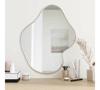 vidaXL Miroir PVC Argenté 60x50 cm