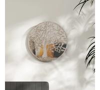 VIDAXL Miroir rond - 40 cm Sable