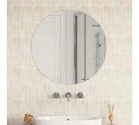 vidaXL Miroir Rond Verre - 70 cm