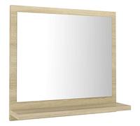 vidaXL Miroir Salle de Bain chêne Sonoma 40x10,5x37cm Bois ingénierie