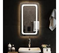 vidaXL Miroir Salle de Bain LED