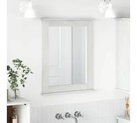 vidaXL Miroir VIGO Blanc antique 55,5 x 5 x 70 cm Bois de pin massif
