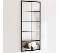 vidaXL Miroirs muraux 2 pcs - Métal noir