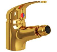 vidaXL Mitigeur de bidet doré 13x12 cm