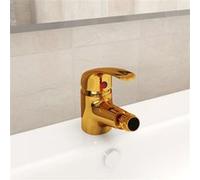 vidaXL Mitigeur de bidet doré 13x12 cm