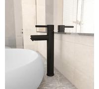 VidaXL Mitigeur Salle de Bain - Noir