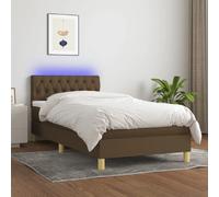 VIDAXL MN38413 - 100x200 cm Marron foncé LED