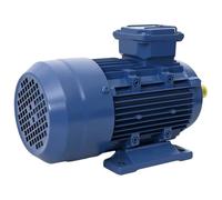 vidaXL Moteur Electrique Triphasé Moteur à Courant Alternatif Compresseur Palan Treuil Entraînement de Poulie 2,2kW/3 CH 2 Pôles Aluminium 2840 TR/Min
