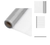 vidaXL Moustiquaire Aluminium 112x2000 cm Argenté - Panneaux de clôture