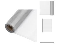 vidaXL Moustiquaire Aluminium 80x2000 cm Argenté - Panneaux de clôture