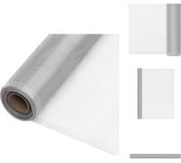 vidaXL Moustiquaire Aluminium 80x500 cm Argenté - Panneaux de clôture
