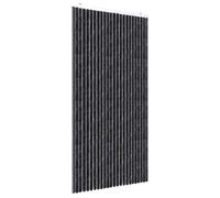 vidaXL Rideau anti-insectes Chenille 100x220 cm Anthracite