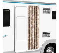 vidaXL Moustiquaire chenille beige/marron clair - 56x185 cm