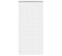 vidaXL Rideau de porte en chaînes 100 x 212 cm aluminium