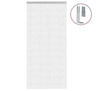 vidaXL Rideau de porte en chaînes 100x226 cm aluminium