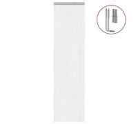 vidaXL Moustiquaire de porte à chaîne 56x202 cm aluminium